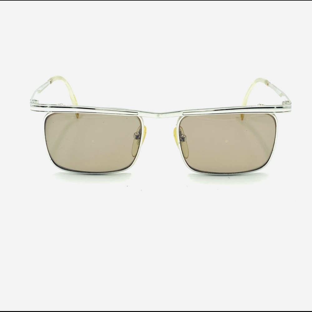 Vintage Safilo Elasta Silver Sunglasses Frames